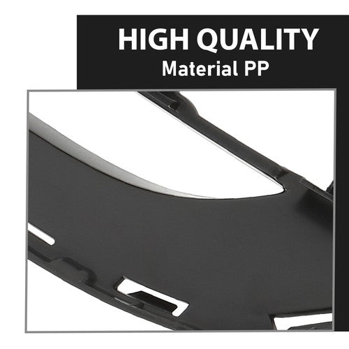 Solid Spare Fit For 2010-2014 Audi Q7 Front Lower Center Bumper Grille w/o S-Line Package