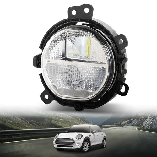 Solid Spare Front Bumper LED Fog Light Lamp Left Fit For 2013-16 BMW Mini F54 F55 F56 F57