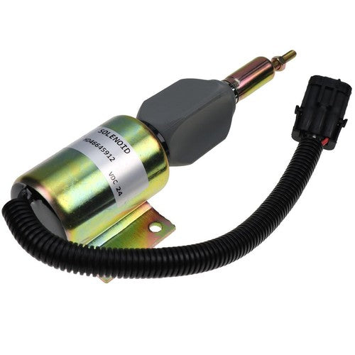 Solid Spare 3926412 24V Fuel Shut Off Solenoid for Cummins 6CT Engine SA-4257-24 RE502474