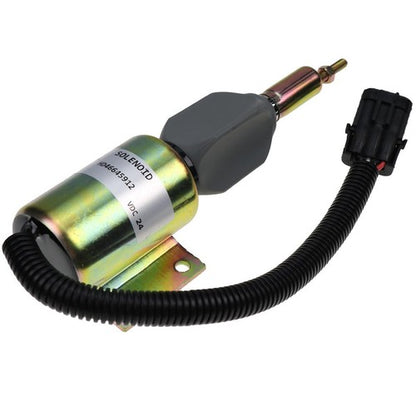 Solid Spare 3926412 24V Fuel Shut Off Solenoid for Cummins 6CT Engine SA-4257-24 RE502474