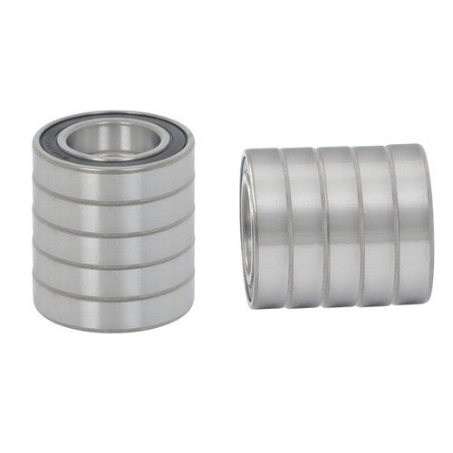 Solid Spare 10Pcs 6007-2RS Bearings 35×62×14mm Double Rubber Seals Deep Groove Ball Bearing