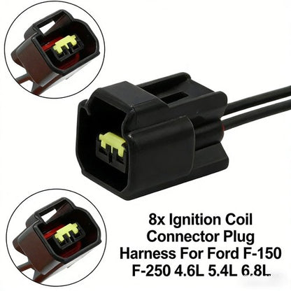 8 Ignition Coil Connector Plug for Ford Expedition F-150 F-250 4.6L 5.4L