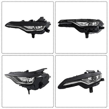 Solid Spare For Chevrolet Camaro SS 1SS 2SS RS 2019-2023 2024 Left Side Black LED Headlight