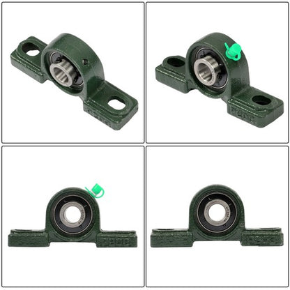 Solid Spare New 4Pcs UCP202-10 Pillow Block Mounted Ball Bearing 5/8" Bore Cast Iron Base