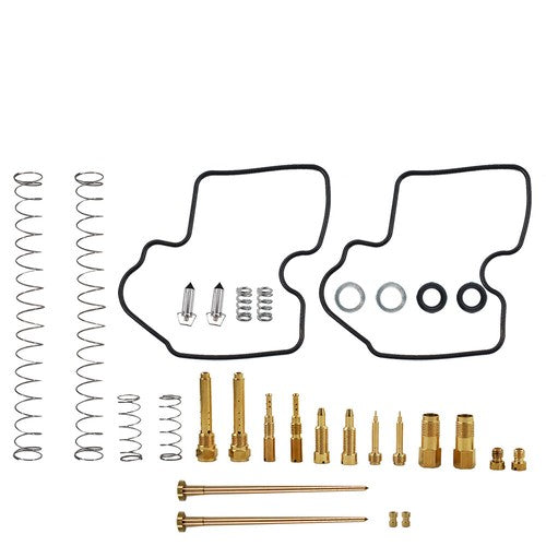 Solid Spare For Kawasaki KFX700 2004-2009 ATV Carburetor Rebuild Kit USA
