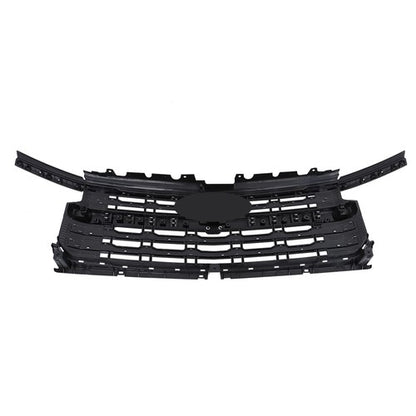 Solid Spare New Chrome Plastic Front Bumper Grille For Chevy Silverado 1500 LTZ 2022-2024