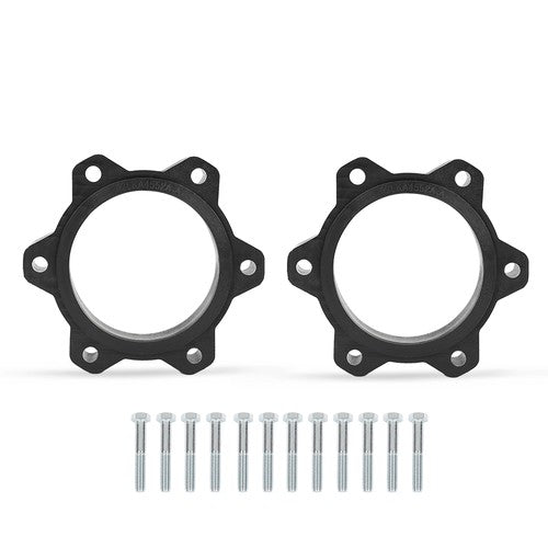 Solid Spare Air Spring Spacer Kit CV Spacers Fit For 6" Lift 01-10 Chevrolet/GMC 2500HD 4WD