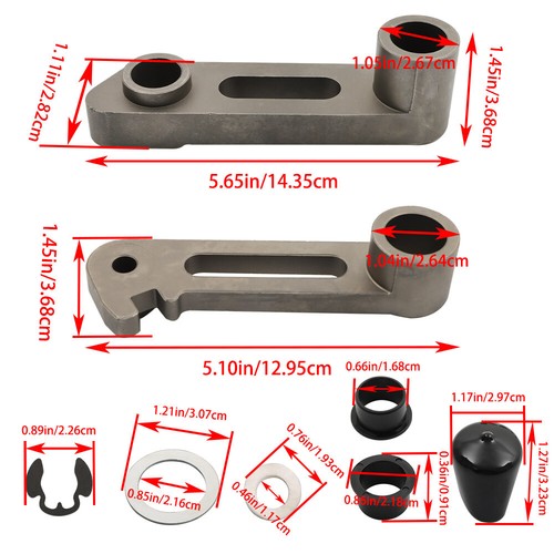 Solid Spare M111358 M143350 Deck Idler Arms Ternsioner & Bushing Rebuild Kit For John Deere