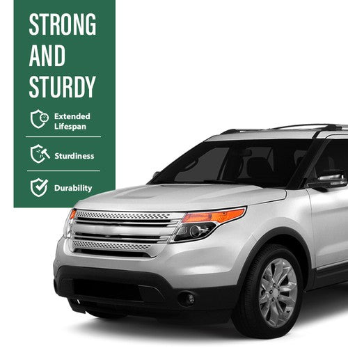 Solid Spare Fit For 2011-2015 Ford Explorer Front Bumper Lower Valance / Air Deflector