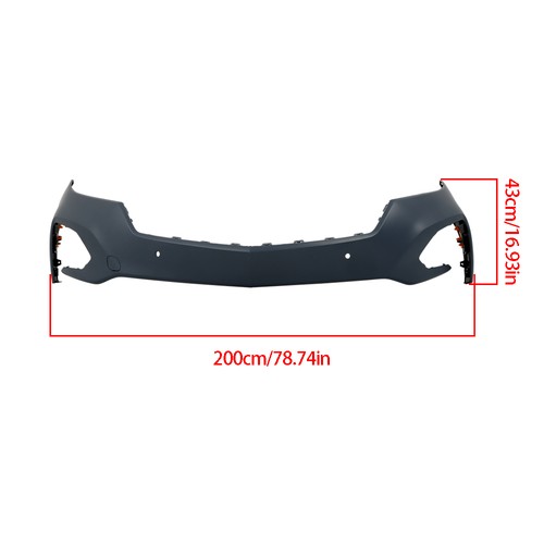 Solid Spare Suit For Chevrolet Equinox 2022-2023 84911084 Front Upper Bumper Cover Assembly