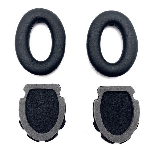 New 1Pair Black Ear Pads Cushions For Aviation Headset X A10 A20 Bose Headphones