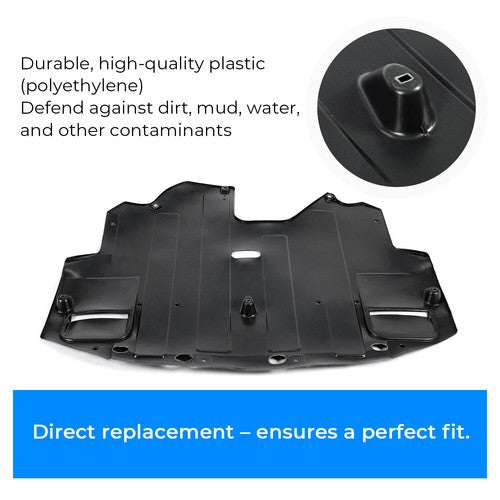 Solid Spare For Hyundai Elantra Sedan 2014-2016 Front Engine Splash Shield Radiator Cover