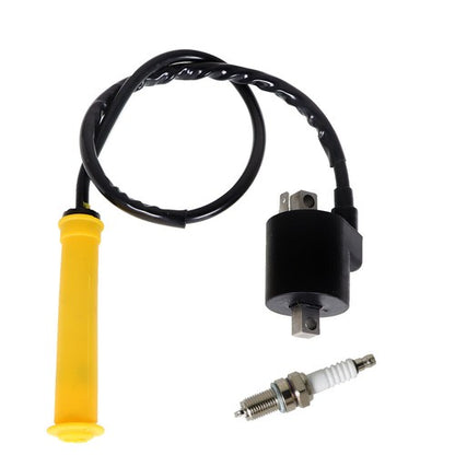 Solid Spare Ignition Coil & Spark Plug For Honda Foreman 500 TRX500 FE FM FPM FPE 2005-2011