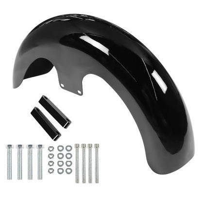 Solid Spare New For Touring Road King Electra Glide FLHR FLHT 23" Wrap Front Fender Gloss