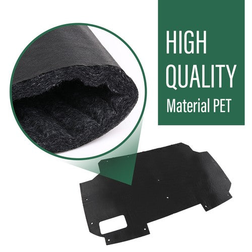 Solid Spare Fit For 1987-1991 Ford F150 F250 F350 Bronco Hood Insulation Pad Heat Blanket