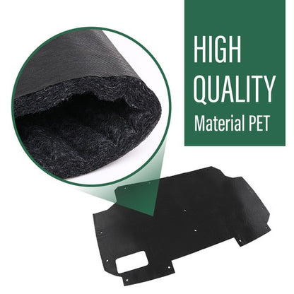 Solid Spare Fit For 1987-1991 Ford F150 F250 F350 Bronco Hood Insulation Pad Heat Blanket