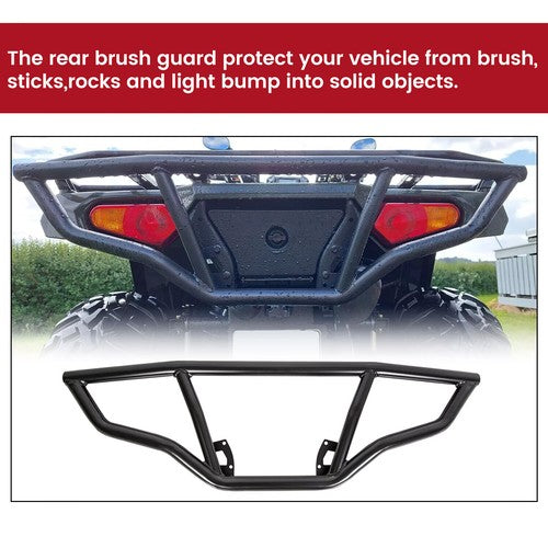 Solid Spare Brush Guard Bumper Set Front & Rear For Polaris Sportsman 570 EPS 2016-2020