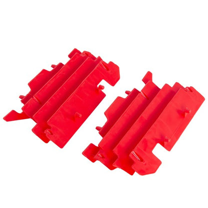 Solid Spare Left + Right Side Radiator Louvers Guards For Honda CR125R/CR250R 2000-2004