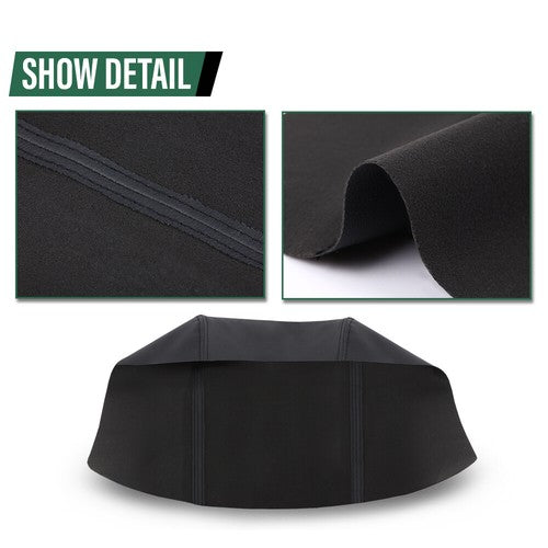 Solid Spare Fit For 2011-2018 Ford Explorer Leather Console Lid Armrest Cover Black Stitch