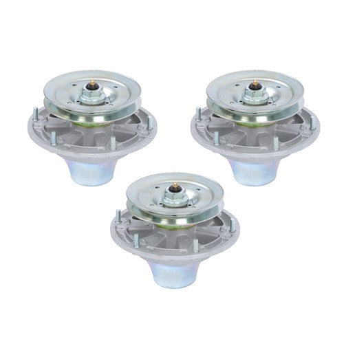 Solid Spare 3× Spindle Assembly For John Deere AM141457 AM124339 TCA13807 TCA25832