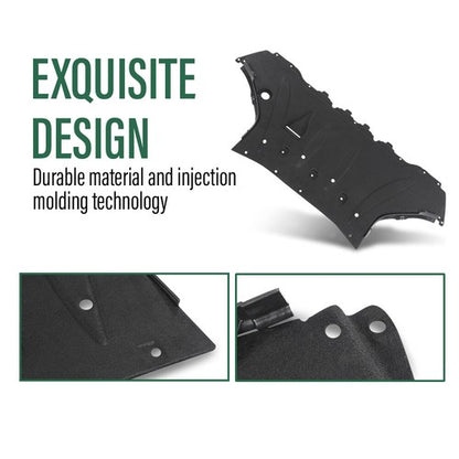Solid Spare Fit For 2009-2013 Audi A8 D4/4H Front Engine Splash Shield Guard Under Cover