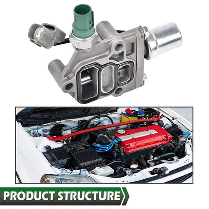 Solid Spare Fit For 96-00 Honda Civic D16Y8 1.6L VTEC Solenoid Spool Valve w/ Gasket