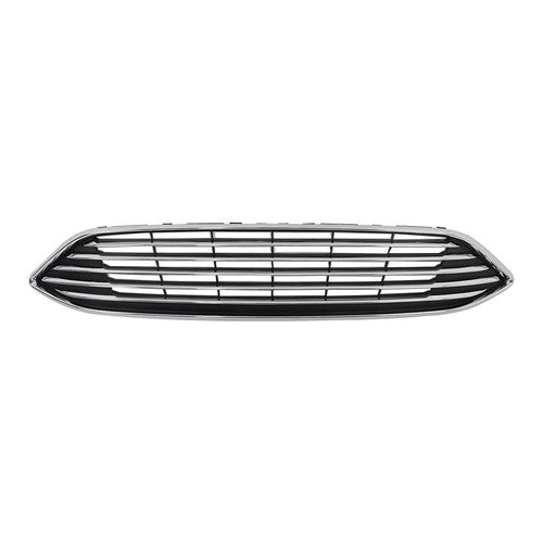 Solid Spare For Ford Focus 15-2018 Front Bumper Cover+Upper Grille w/Fog Light (Cover) Pair