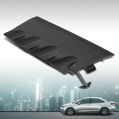Solid Spare Front Bumper Tow Eye Hook Cover Cap Fit For 2023-2025 Toyota Corolla LE 1.8L