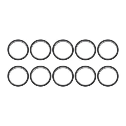 Solid Spare 10Pcs 6707-2RS Deep Groove Ball Bearings 35mm Inner Dia 44mm OD 5mm Bore Sealed