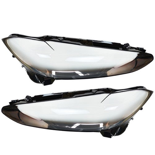 For BMW 4 Series G22 G23 2020-2022 US New A Pair Front Headlamp Lens Cover+Glue