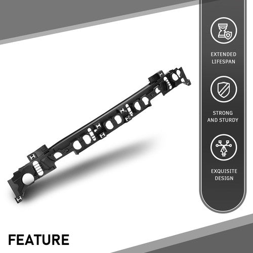 Solid Spare Fit For 2018-2019 Ford Explorer Front Bumper Impact Absorber FO1070199