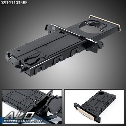 Solid Spare Fit For 07-13 BMW E90 E91 E92 E93 Retractable Cup Holder Right Passenger Side