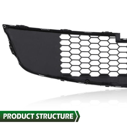 Solid Spare Fit For 11-14 Chevrolet Cruze Front Bumper Lower Grill Honeycomb Grille