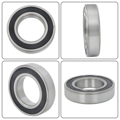 Solid Spare 10Pcs 6007-2RS Bearings 35×62×14mm Double Rubber Seals Deep Groove Ball Bearing