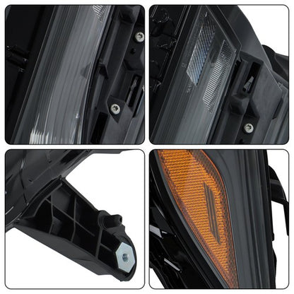 Solid Spare LED Headlight Assembly For Toyota Camry LE SE 2025 Right/Passenger+Left/Driver
