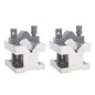 Solid Spare 2-3/8'' x 2-3/8'' x 2'' V Block & Clamp Set Gauge Gage Machinist Tool Multi-use