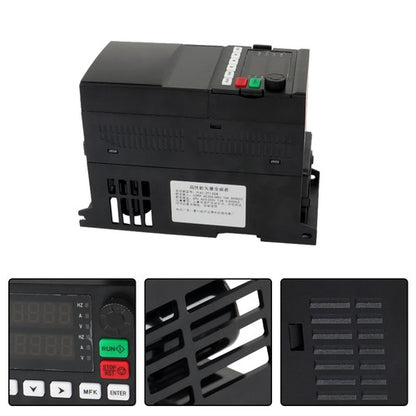 Solid Spare 2HP 220V Variable Frequency Drive 1.5kW AC 1-3 Phase New