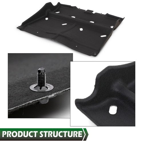 Solid Spare Fit For 2015-2024 Ford F-150 F150 Front Engine Splash Shield Guard Under Cover