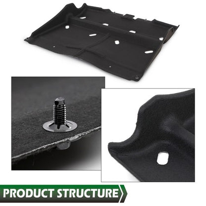 Solid Spare Fit For 2015-2024 Ford F-150 F150 Front Engine Splash Shield Guard Under Cover