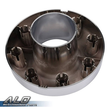 Solid Spare Fit For 2005-2016 Ford F350 F-350 Dually 4x4 Open Silver Wheel Center Hub Caps
