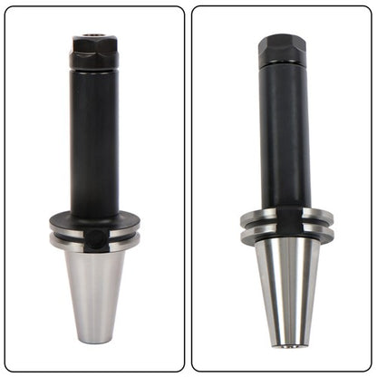 Solid Spare 2Pcs High Speed CAT40-ER20 Collet Chucks 6" Gage Length Balanced G2.5/25000RPM