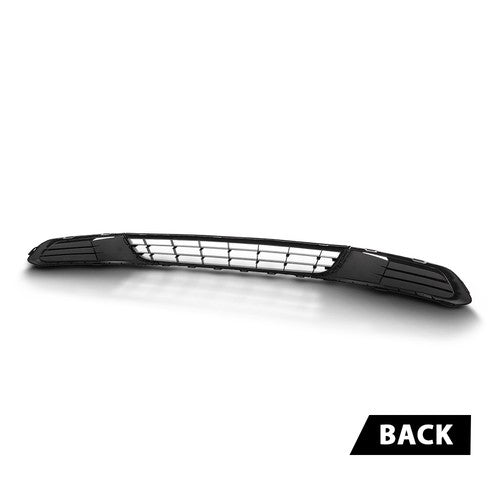 Solid Spare Fit For 11-14 Volkswagen Jetta Front Lower Bumper Grille + Fog Light Covers