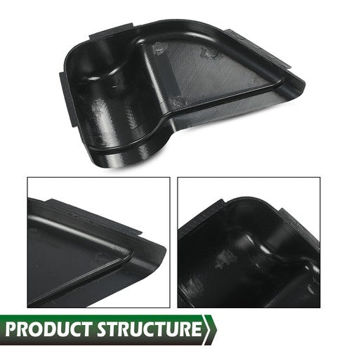 Solid Spare Front Door Pocket Storage Organizer Box Fit For 2011-2018 Jeep Wrangler JK JKU