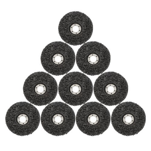 Solid Spare 10 Pieces of 4.5inch x 7/8 inch Black Diamond Grinding Discs for Angle Grinder