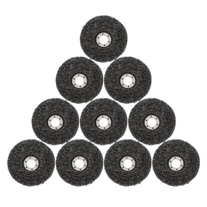 Solid Spare 10 Pieces of 4.5inch x 7/8 inch Black Diamond Grinding Discs for Angle Grinder