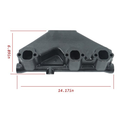 Solid Spare For Volvo Penta 4.3L V6 Exhaust Manifold 3857656 3857678 18-1848 3852338-7