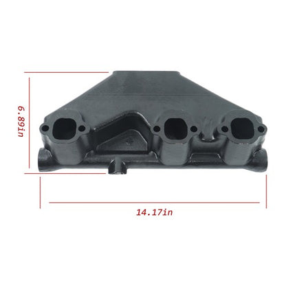 Solid Spare For Volvo Penta 4.3L V6 Exhaust Manifold 3857656 3857678 18-1848 3852338-7