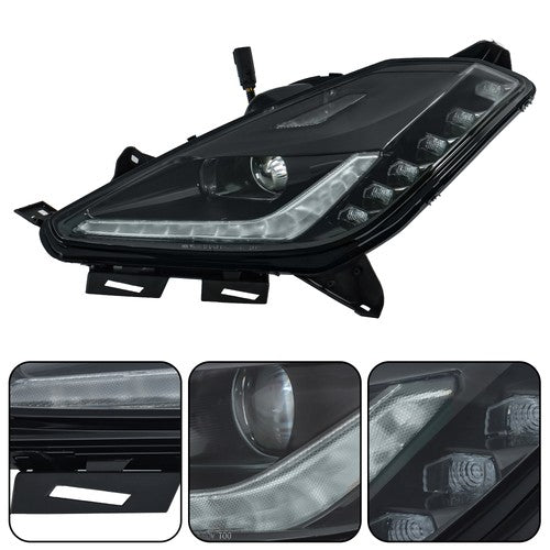 Solid Spare For Chevrolet Corvette 2014 2015-2019 Headlight HID Driver/Left Side W/Ballast