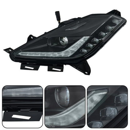 Solid Spare For Chevrolet Corvette 2014 2015-2019 Headlight HID Driver/Left Side W/Ballast