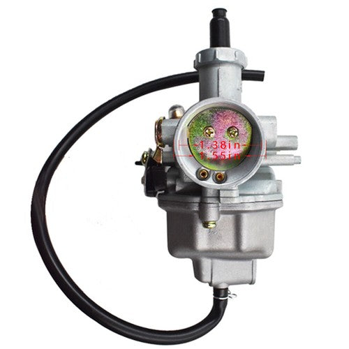 Solid Spare Carburetor For Honda XR100R CRF100F XR100 With Handlebar Grips & Throttle Cable